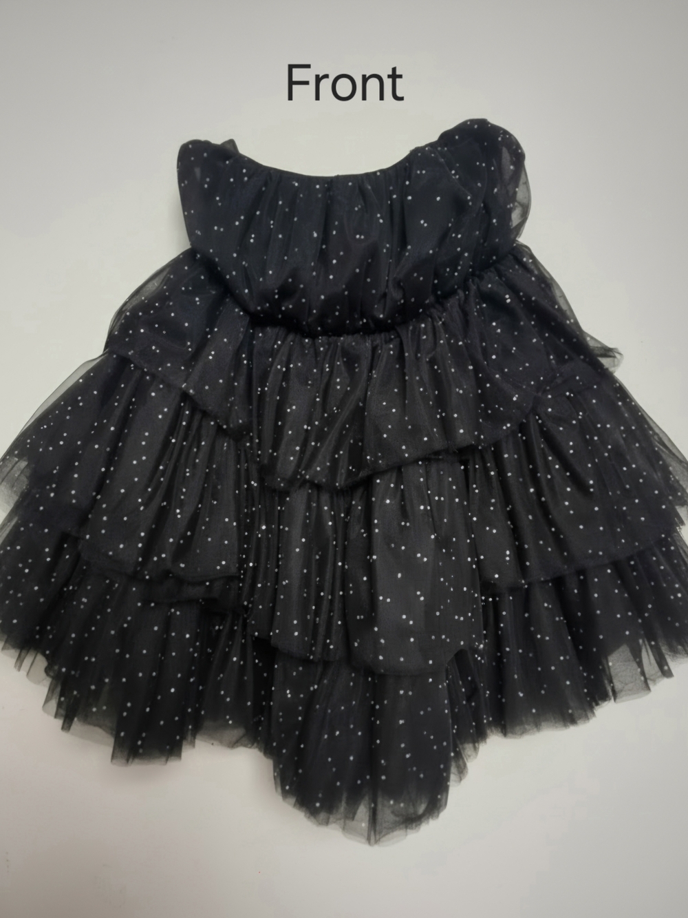 Fashion Nova Black Tulle Dress Size XL